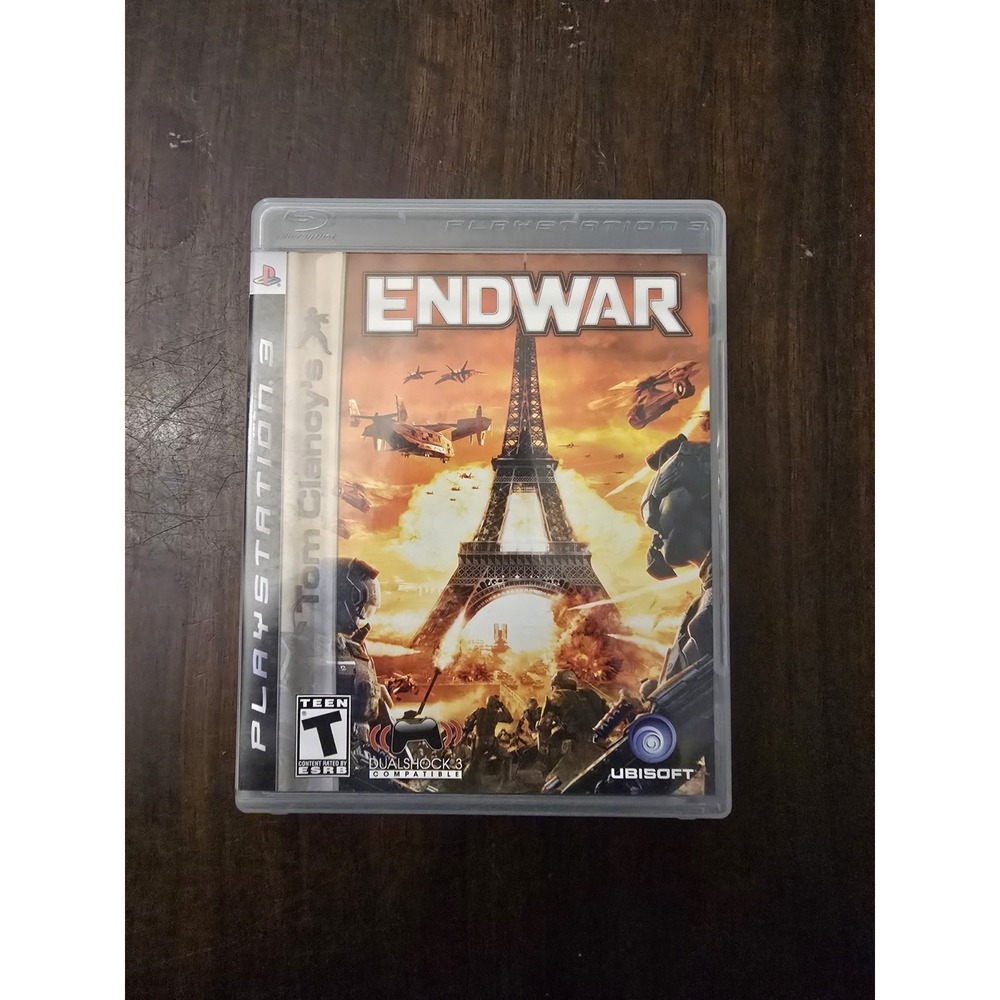 Tom Clancy's EndWar (Sony PlayStation 3 PS3 2008) Complete CIB W/‎ Manual